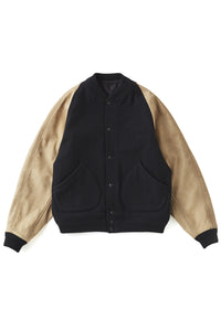 OLD JOE BRAND   BUTTON-FRONT CAMPBELL JACKET ONYX*DUNE