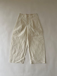 Handwerker HW Wide Trousers 001501 OFF WHITE