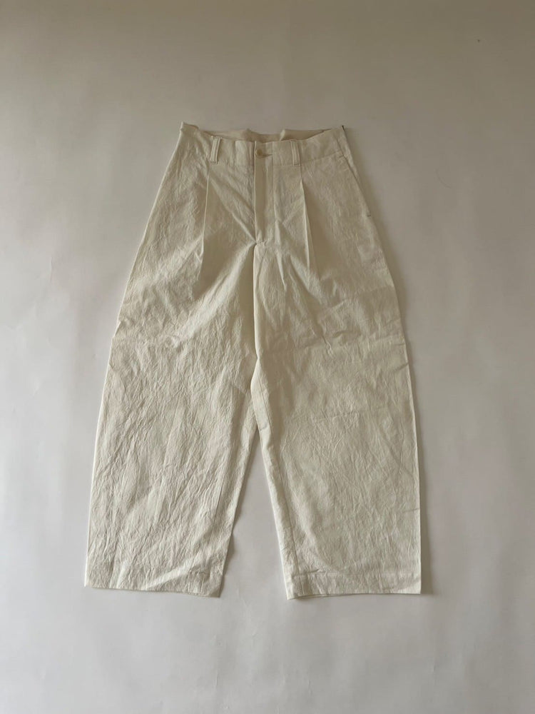 Handwerker HW Wide Trousers 001501 OFF WHITE