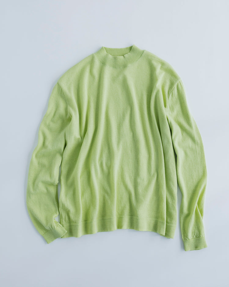 MEYAME  WASHABLE MERINO WOOLCOTTN KNIT  GREEN