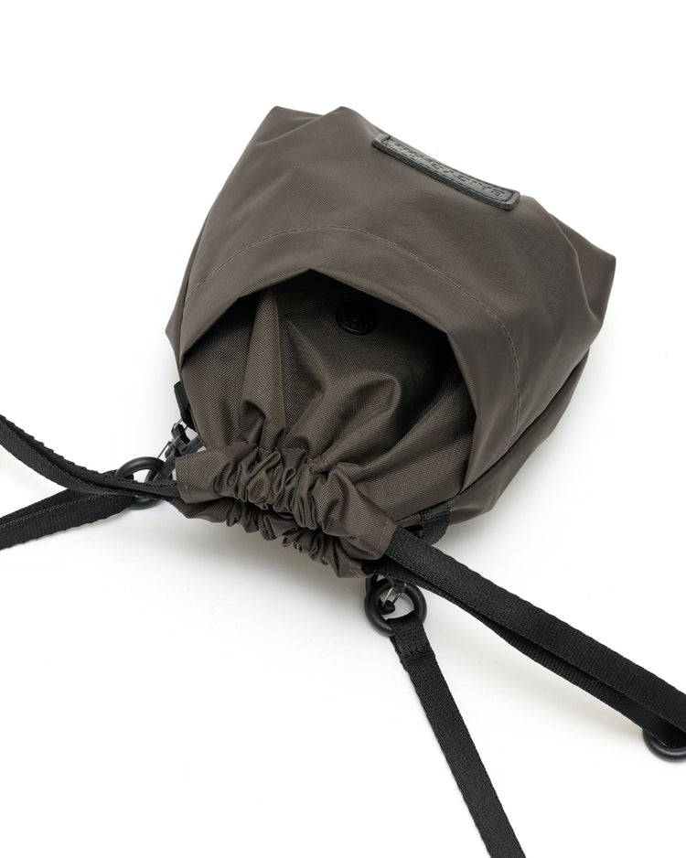 BAICYCLON by bagjack   MINI DRAWSTRING BAG BCL-149 BROWN