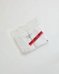 THE SHINZONE  PACK LONG SLEEVE TEE 26AMSCU18 01 WHITE