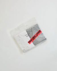 THE SHINZONE  PACK LONG SLEEVE TEE 26AMSCU18 06 GRAY