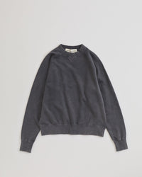 THE SHINZONE  GARMENT DYED SWEATSHIRT 05 C.GRAY