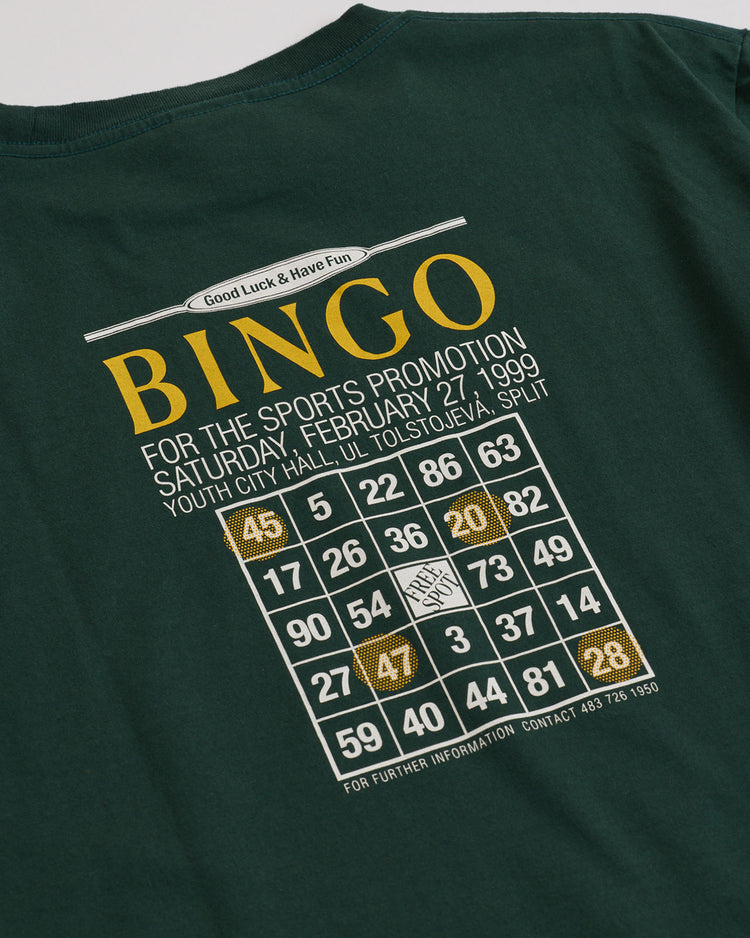 THE SHINZONE  BINGO TEE 76 MOSS GREEN