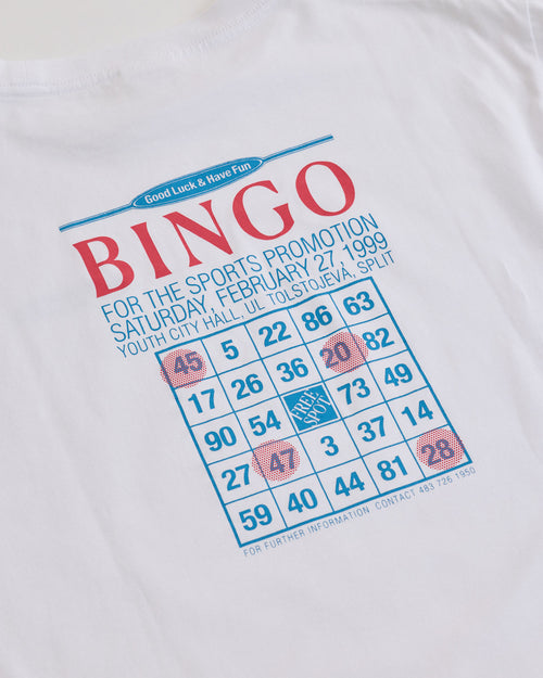 THE SHINZONE  BINGO TEE 01 WHITE