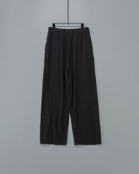 PERS PROJECTS  HAKEEM TWIST TROUSERS BLACK