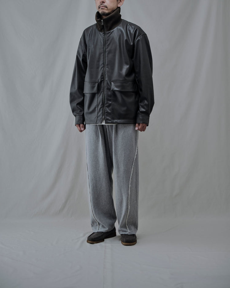 PERS PROJECTS  HAKEEM TWIST TROUSERS GRAY