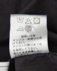 RINEN / 70/1 Twill Short-Sleeve Regular Collar Shirt with Drawstring Hem, 04 Charcoal
