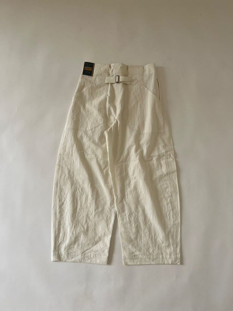 Handwerker HW Wide Trousers 001501 OFF WHITE