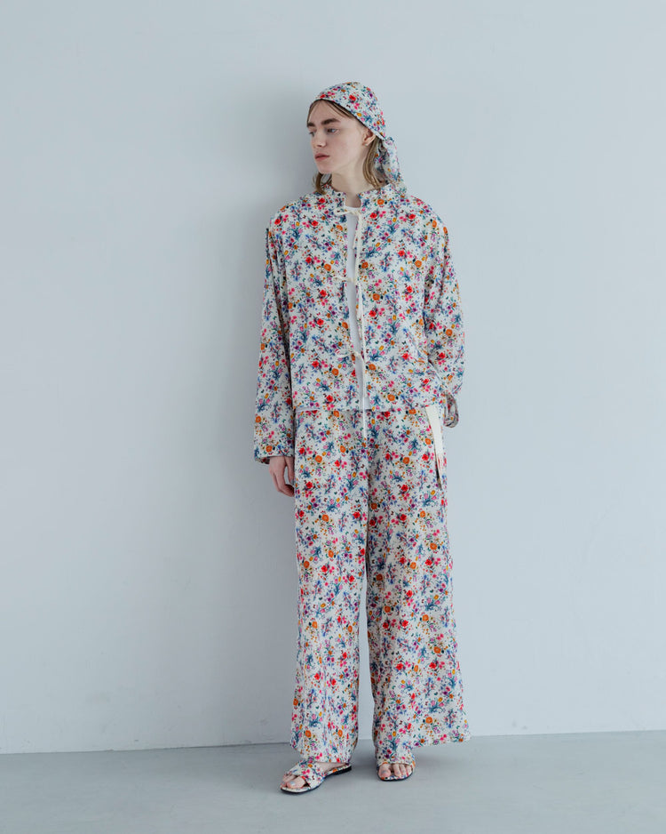 MEYAME  BLOUSE JACKET (FLOWER) WHITE