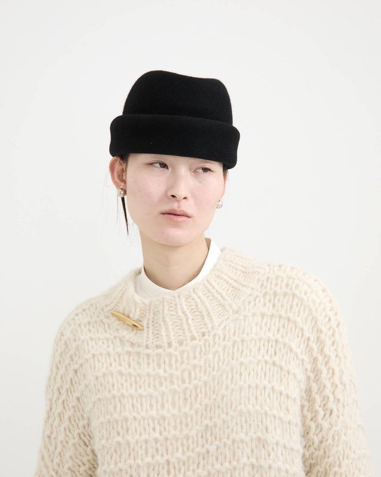 La Maison de Lyllis MOUNTAIN CAP BLACK