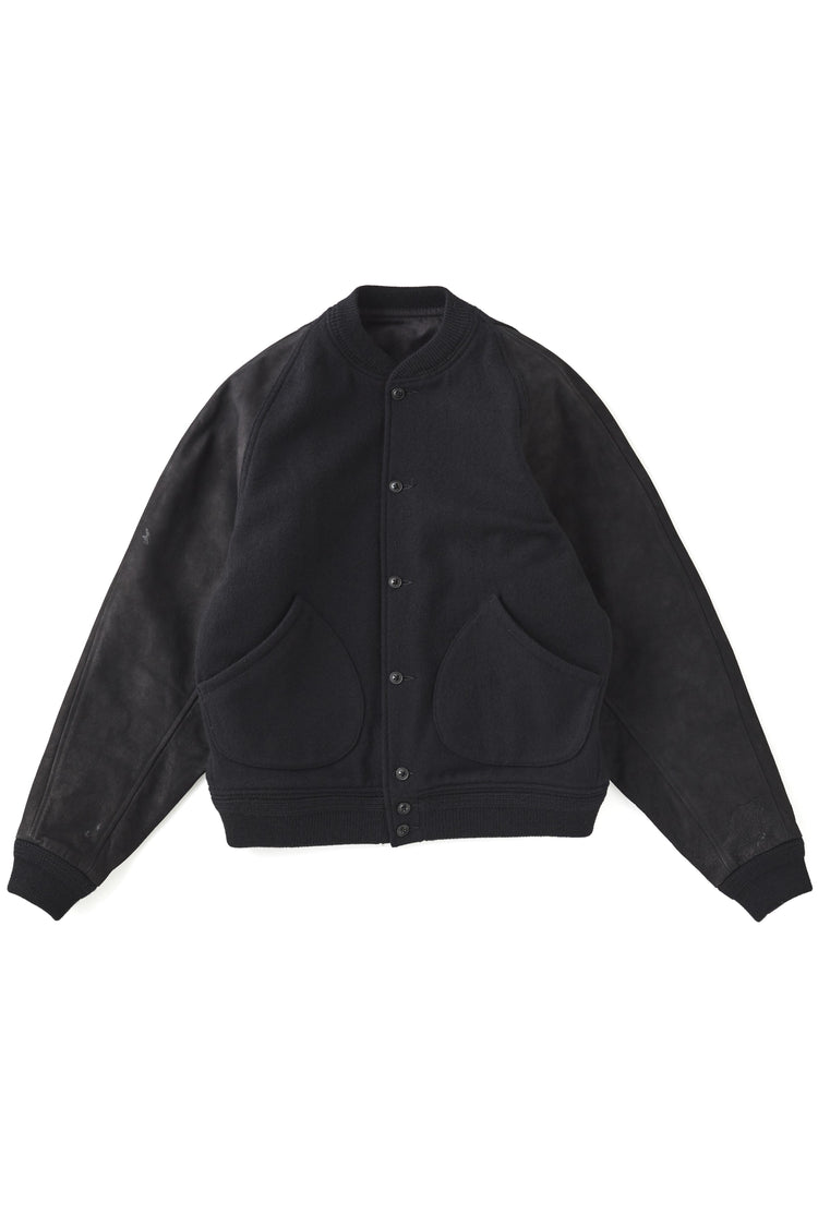 OLD JOE BRAND BUTTON-FRONT CAMPBELL JACKET ONYX*ONYX