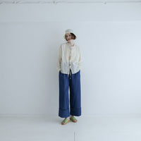MEYAME  COTTON SILK BLOUSE JACKET CREAM