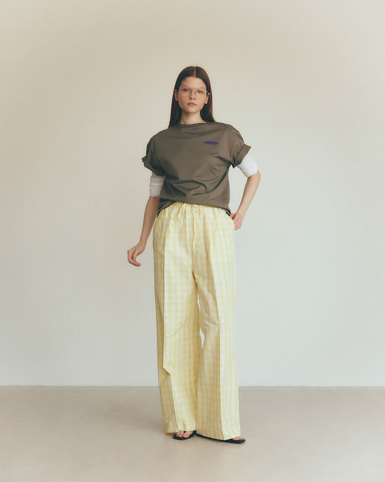 THE SHINZONE  BINGO TEE 76 MOSS GREEN