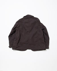 THE CORONA UTILITY CJ001 - CORONA・GAME JACKET / Chocolate Brown w/ Bio-wash CJ001-26-06-M