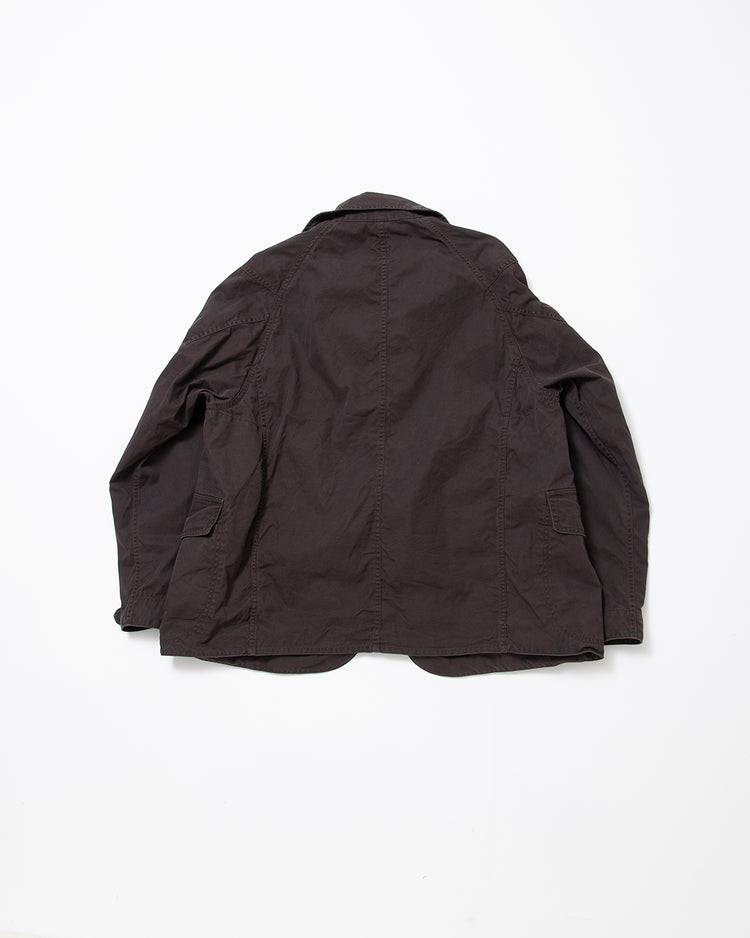 THE CORONA UTILITY CJ001 - CORONA・GAME JACKET / Chocolate Brown w/ Bio-wash CJ001-26-06-M