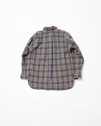 THE CORONA UTILITY CS005 - WCW SHIRT PULLOVER / Gray × Brown