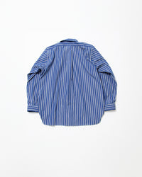 THE CORONA UTILITY CS005 - W.C.W SHIRT PULLOVER / Blue × White