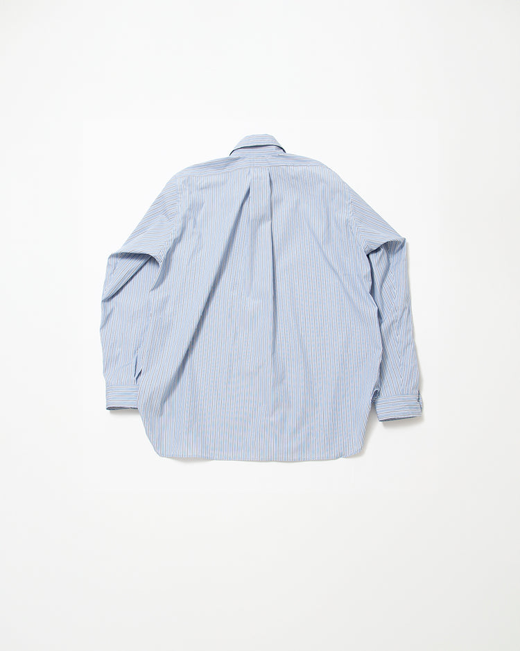 THE CORONA UTILITY CS005 - W.C.W SHIRT PULLOVER / Blue × Charcoal