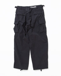 FATIGUE SLACKS  FP006 - JUNGLE SLACKS / Black w/ Bio-wash FP006-26-06