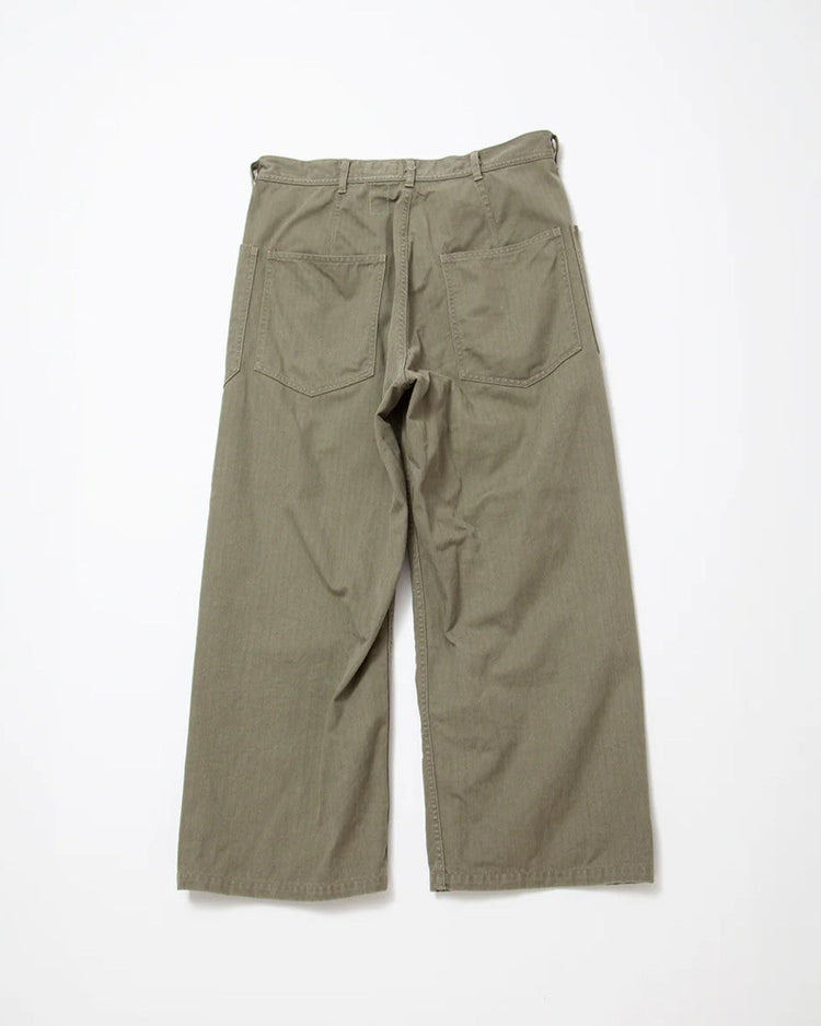 FATIGUE SLACKS  FP015 UTILITY NAVY SLACKS  Light OG w Bio-wash