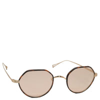 NEW. / LOUISE Sunglasses C-2 SHIRRING GOLD*BROWN