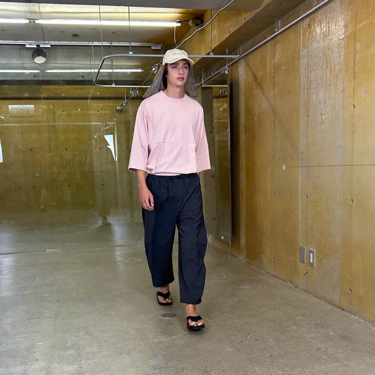 EEL Products  / ユルリTEE 3/4 16 BLACK