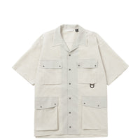 NANGA / DOT AIR® UTILITY PK SHORT SLEEVE SHIRT / Dot Air Utility Pocket Short Sleeve Shirt