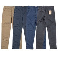 WORKERS Officer Trousers Regular Fit 8oz GR Back Denim