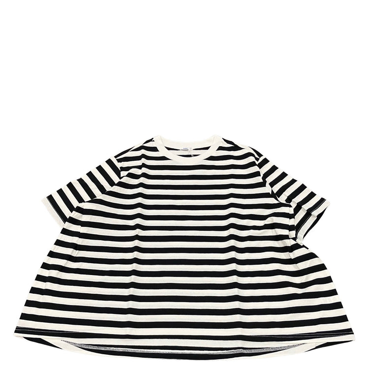 maillot / border flair s/s Tee BLACK