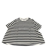 maillot / border flair s/s Tee BLACK 