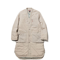 NANGA /NO COLLAR SOFT DOWN COAT(UNISEX)/ノーカラーソフトダウンコート BEIGE