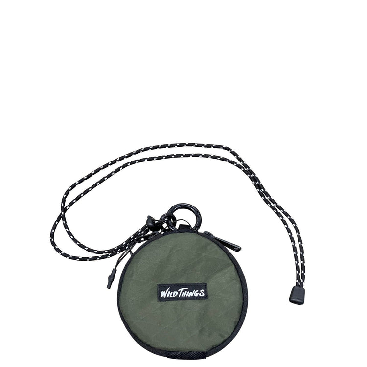 WILD THINGS / CIRCLE NECK WALLET(X-PAC&amp;SPECTRA) OLIVE