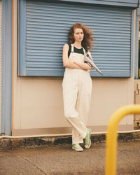 THE SHINZONE  CIRCULAR RIB SLEEVELESS 76 MOSS GREEN