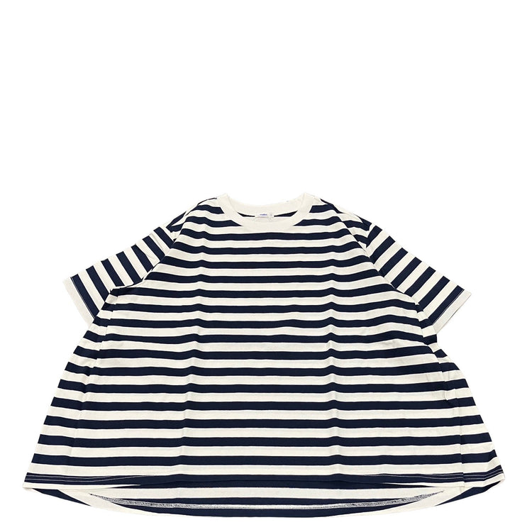 maillot / border flair s/s Tee NAVY