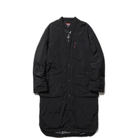 NANGA /NO COLLAR SOFT DOWN COAT(UNISEX)/ノーカラーソフトダウンコート BLACK