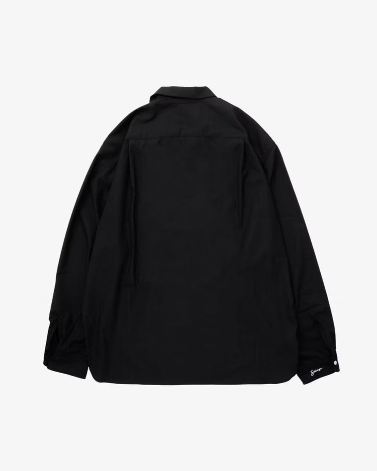 Sillage / re-engineered overshirt black 