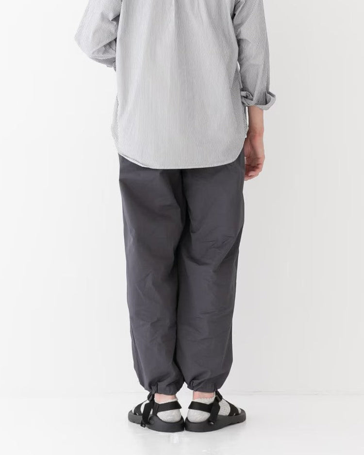 RINEN / 70/1 Twill Pants with Drawstring Hems