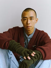Riprap  O/F LONG GLOVES (BRITISH/SOUTH AMERICAN WOOL) CHARCOAL
