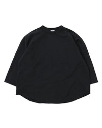 WALLA WALLA SPORT 9oz FLEECE 3/4 BASEBALL SWEAT BLACK
