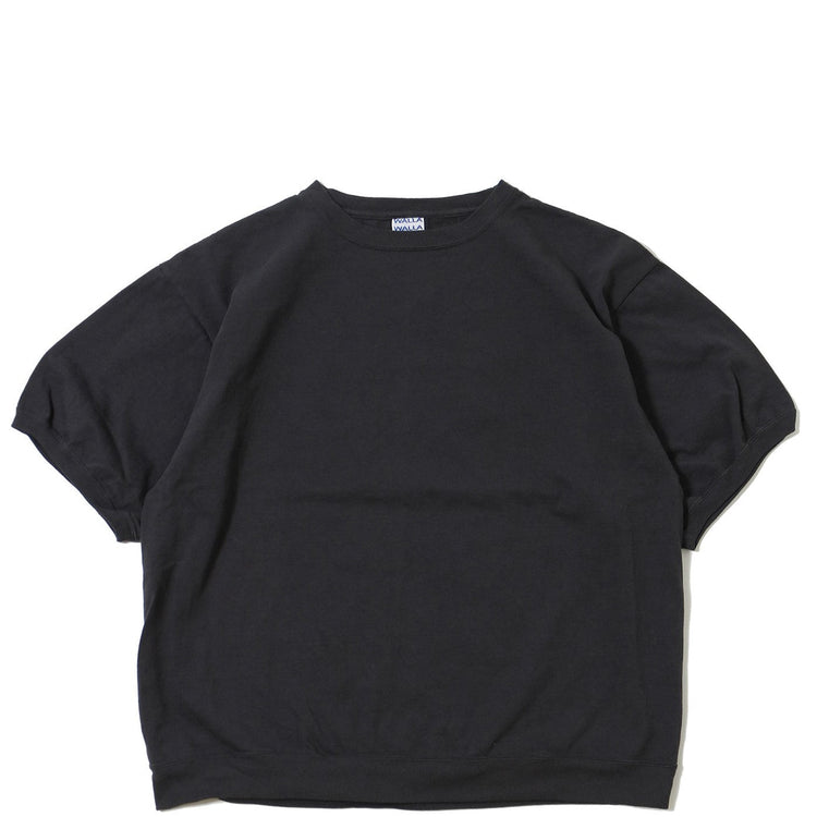 WALLA WALLA SPORT/　9oz LANTERN SLEEVE TEE USED BLACK