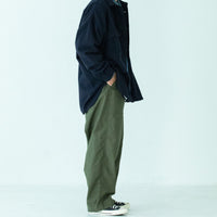 Ordinary fits  JAMES FATIGUE BACK SATIN KHAKI