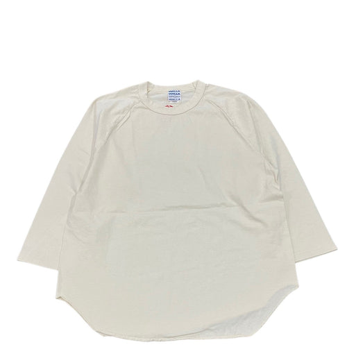 WALLA WALLA SPORT/　3/4 BASEBALL TEE SOLID