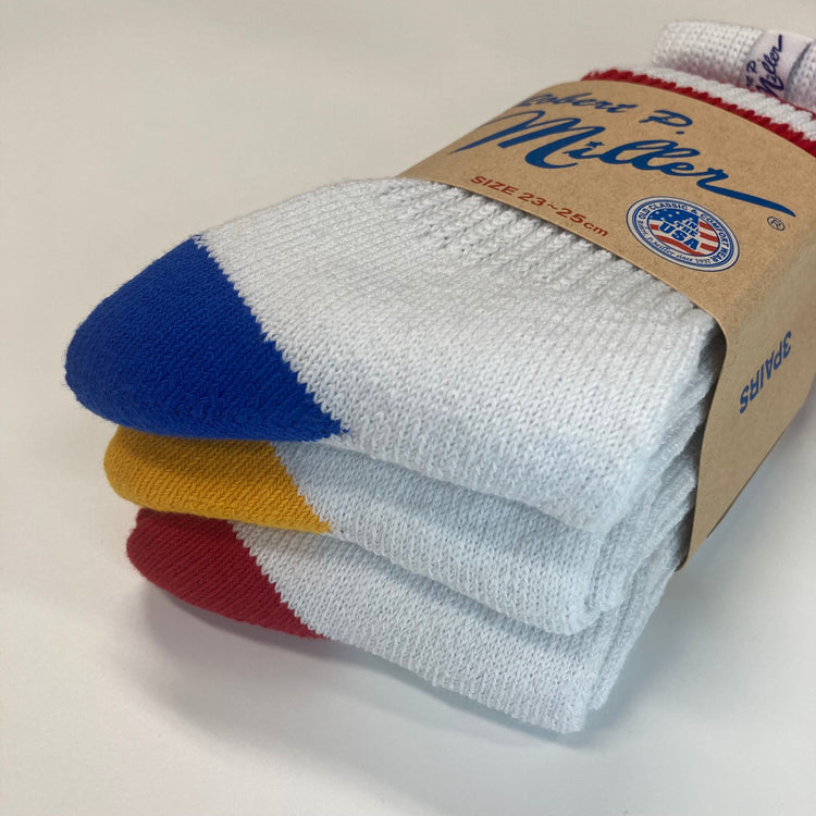 Miller/ 3P Socks -crew 23~25cm