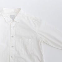 RINEN / 80/2 Downproof Regular Collar Shirt 01. White