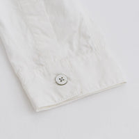 RINEN / 80/2 Downproof Regular Collar Shirt 01. White