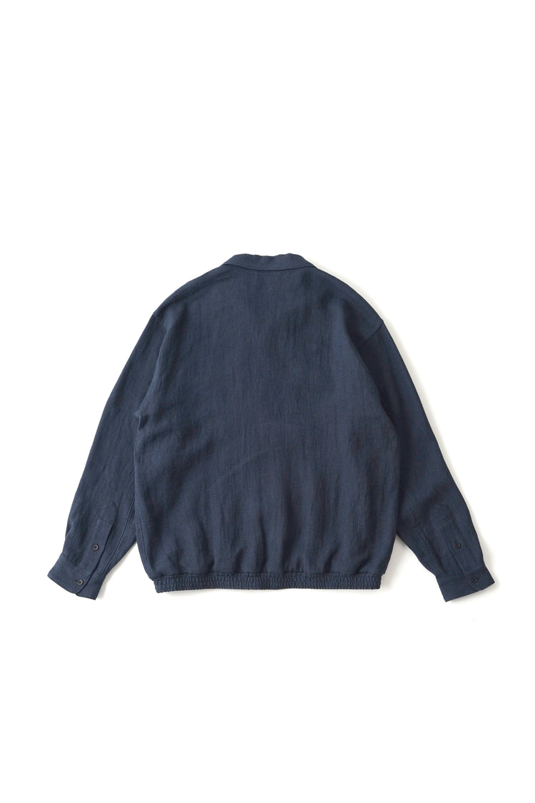 OLD JOE BRAND   GATHERED WAIST MARLBORO SHIRTS (Long-sleeve) - 261OJ-SH07 NOCTURNE