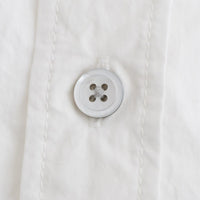 RINEN / 80/2 Downproof Regular Collar Shirt 01. White