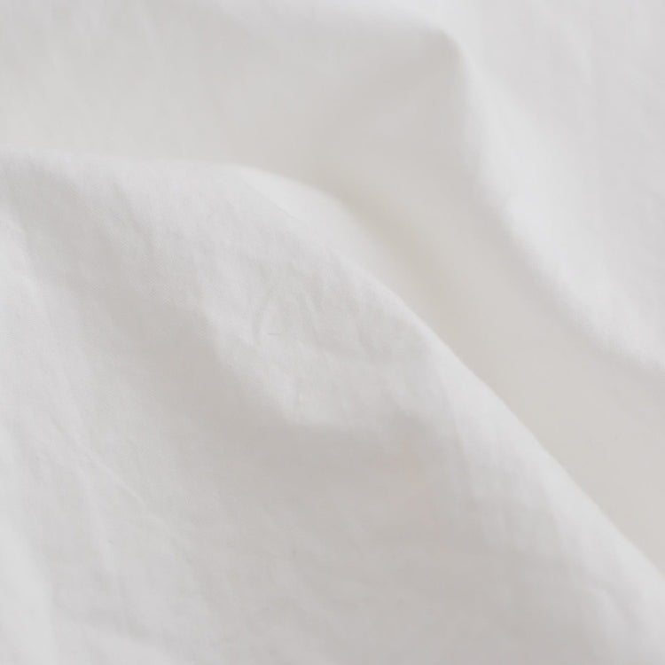 RINEN / 80/2 Downproof Regular Collar Shirt 01. White